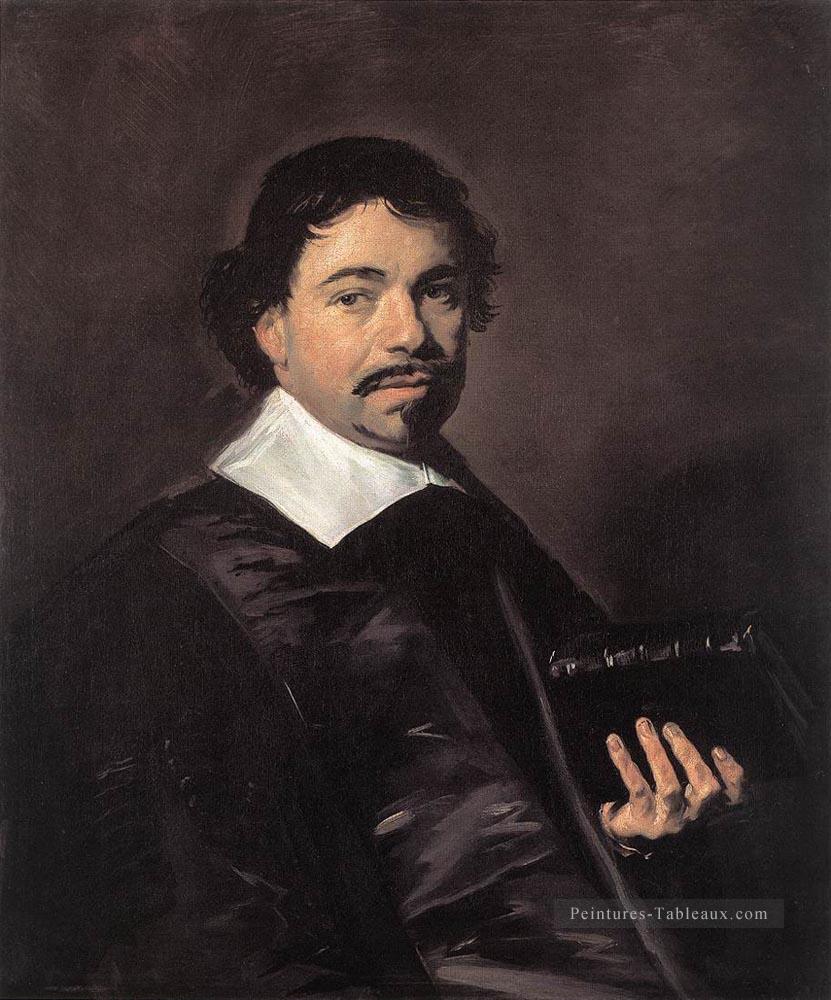 Portrait de Johannes Hoornbeek Siècle d’or néerlandais Frans Hals Peintures à l'huile